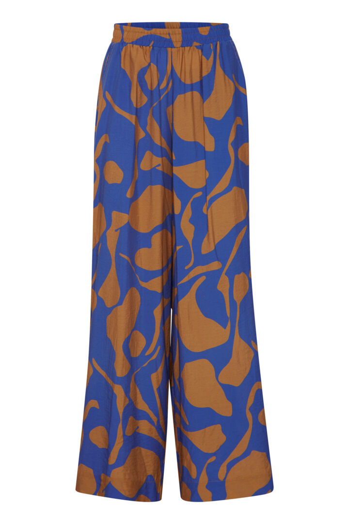 Pzdelphi Pant - Tobacco Brown Printed