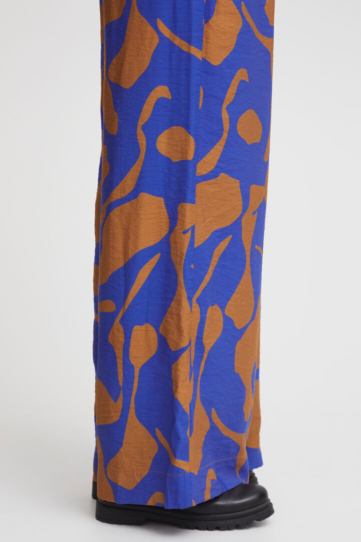 Pzdelphi Pant - Tobacco Brown Printed