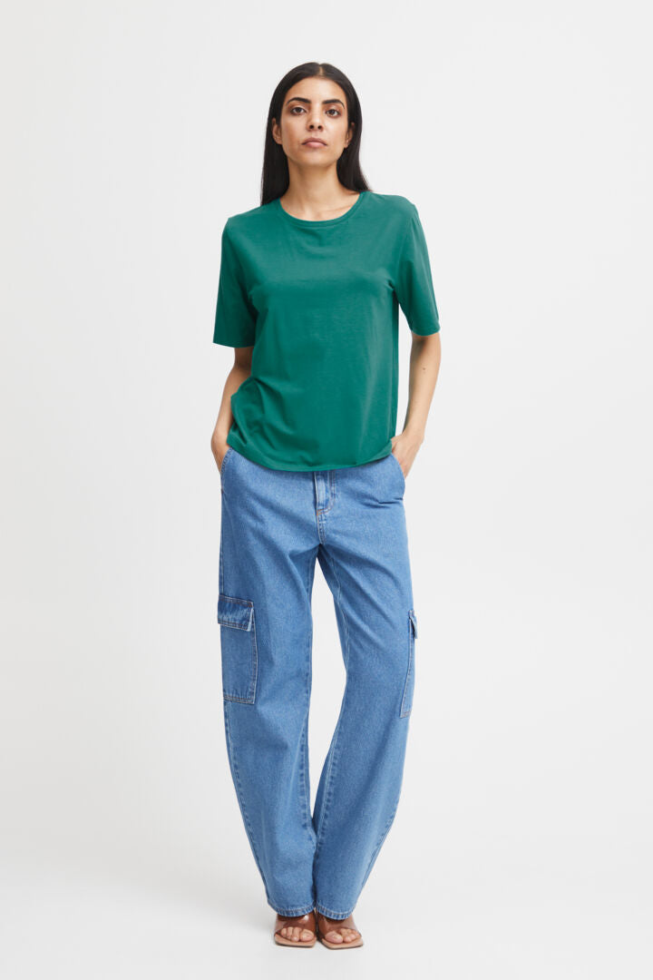 Bypamila Half Sl T-shirt 2 - Cadmium Green