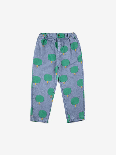 Green Tree All Over Chino - Pants
