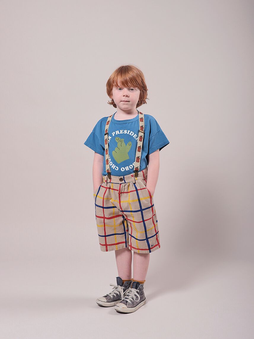 Multicolor Checkered - Bermuda