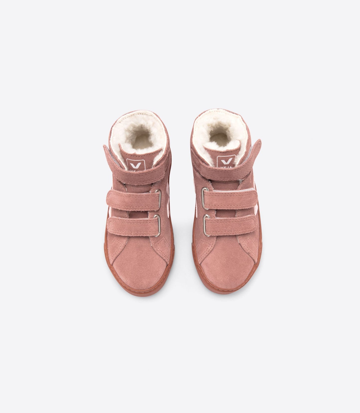 Small Esplar Mid Fured Suede - Dried Petal Rust Sole