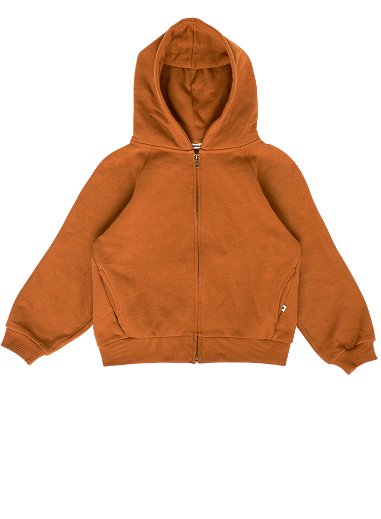 - Ernest Zip Leather-Brown