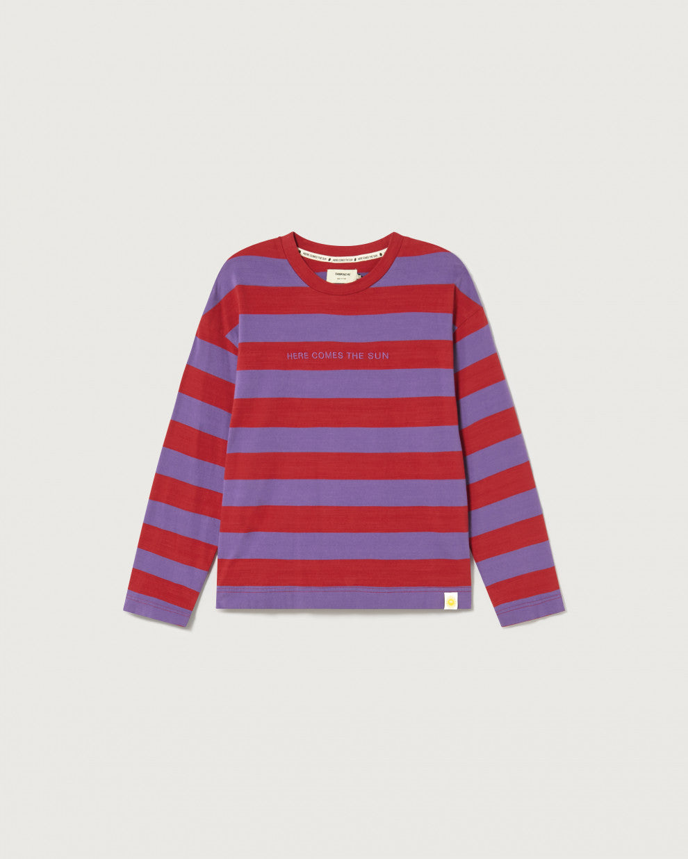 Emily L/S T-Shirt - Violet Stripes