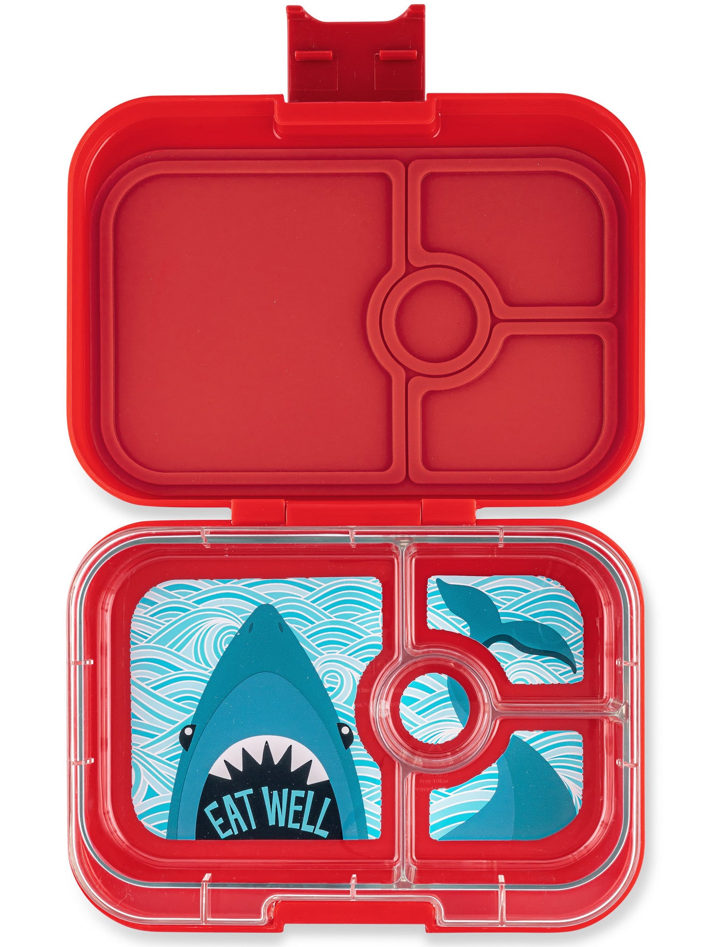 Yumbox Panino 4 Vakken - Wow Rood/Shark