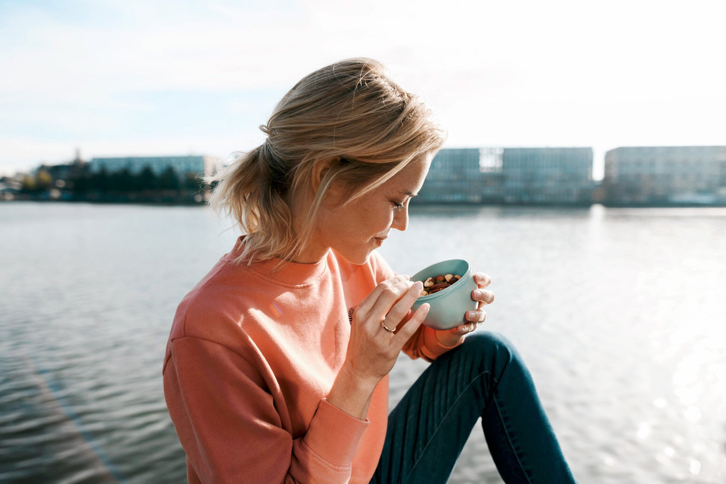 Snackpot Ellipse 350 ml - Nordic Pink