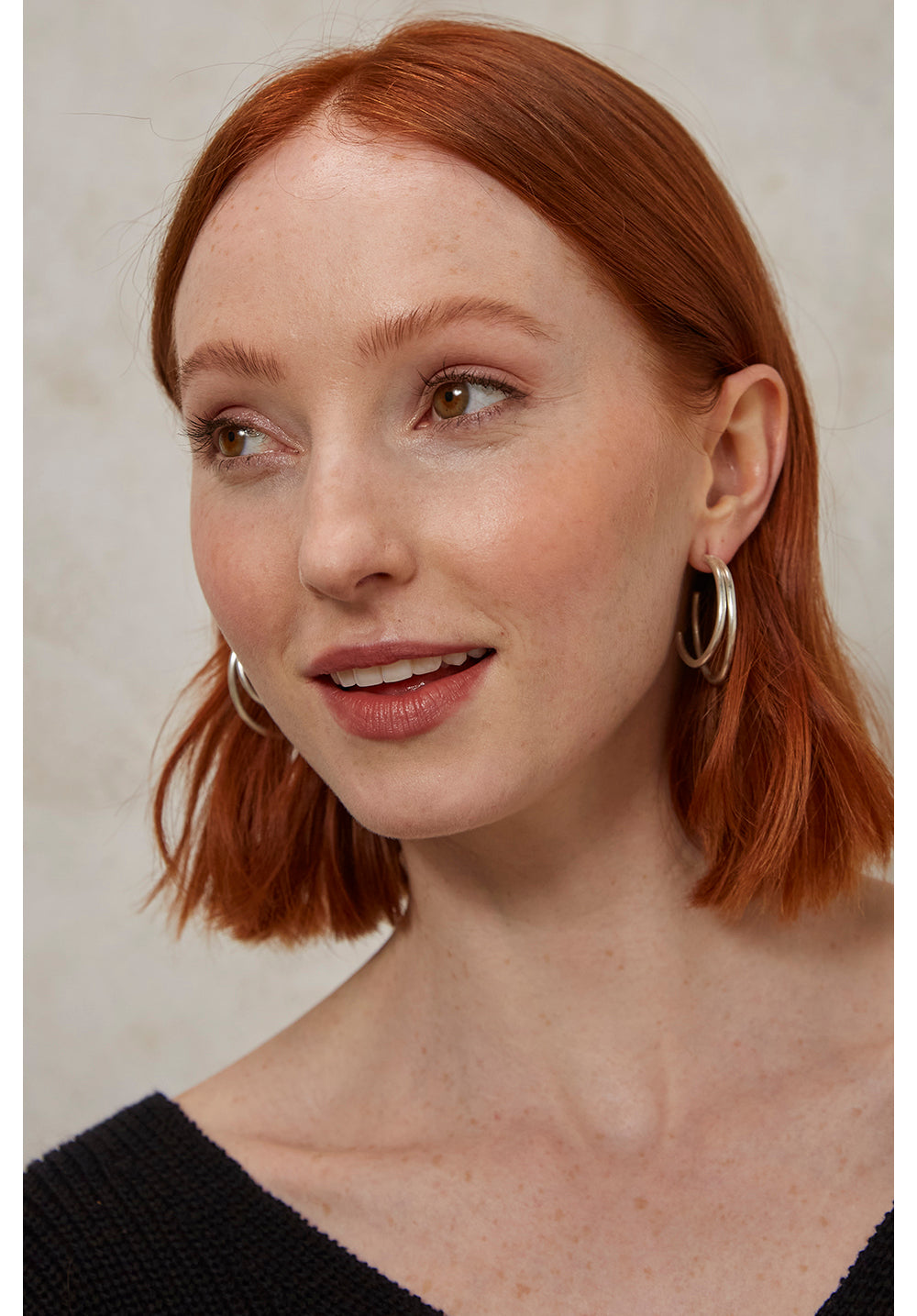 Twist Earrings - Silver Plated