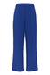 Pzbeverly HW Pants Full Lenght Wide Leg - Sodalite Blue