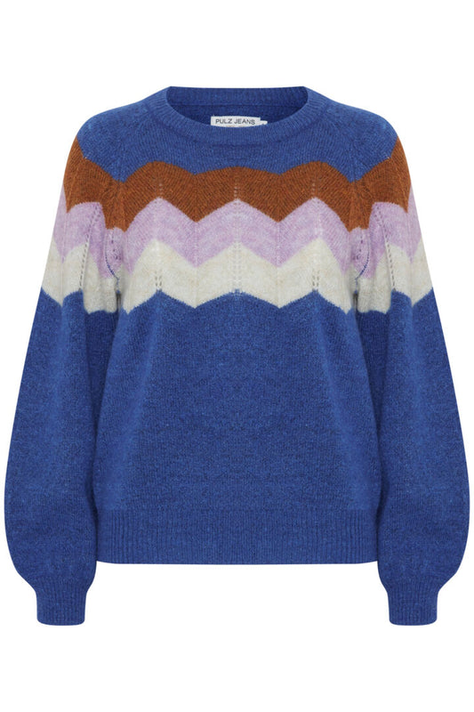 Pzmimi Pullover - Surf The Web Melange