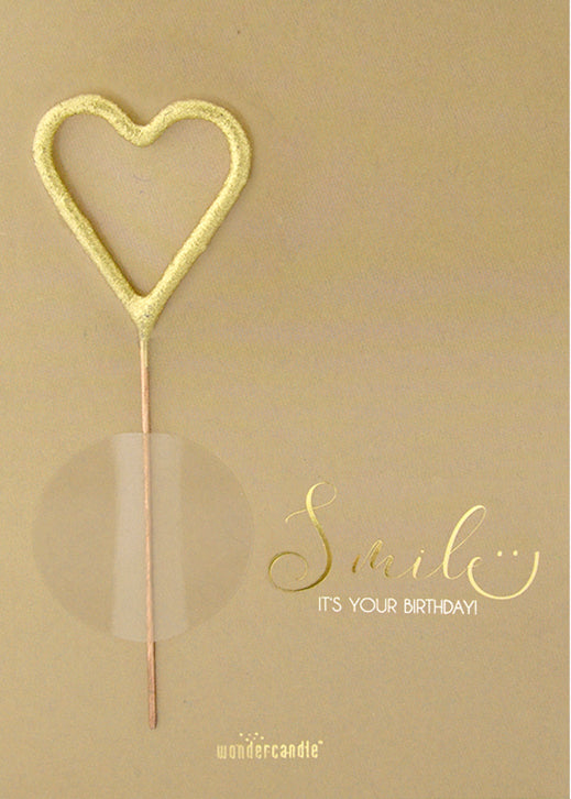 Smile It's Your Birthday - Mini Wondercard