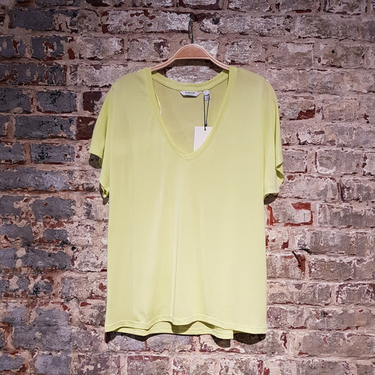 Byperl V Bat TShirt - Sunny Lime