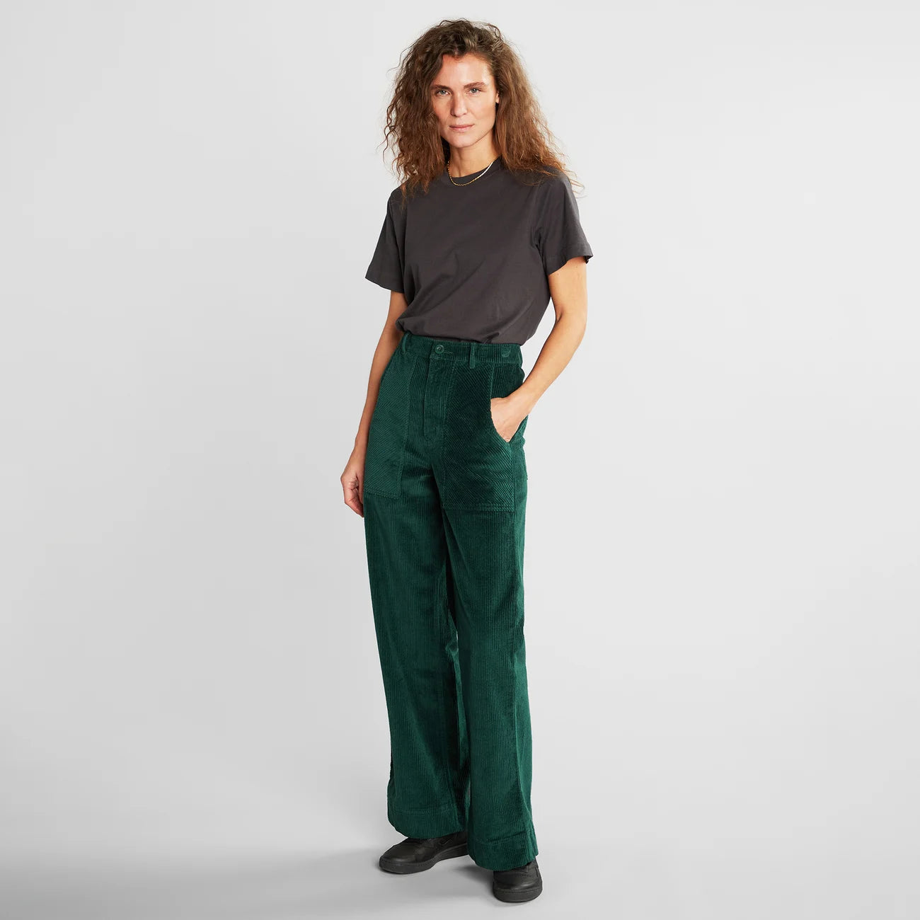 Workwear Pants - Vara Corduroy - Dark Green