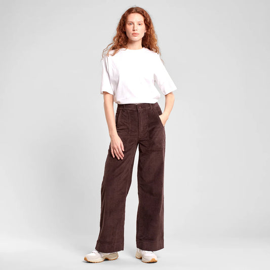 Workwear Pants - Vara Corduroy - Coffee Brown Java