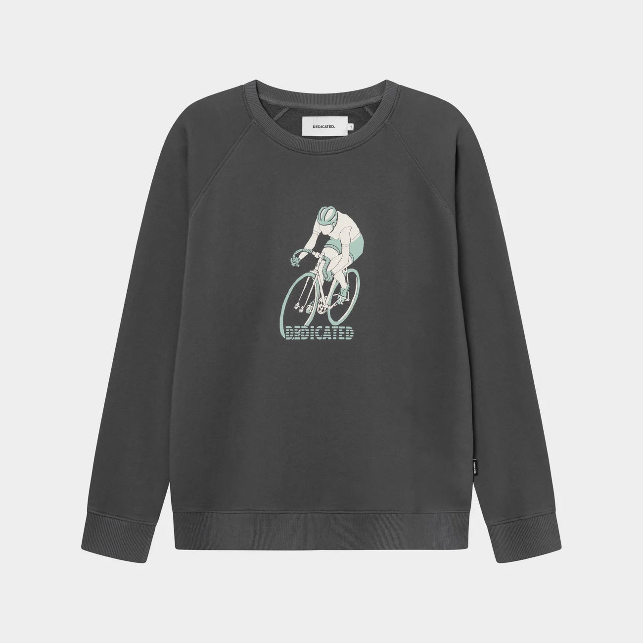 Sweatshirt - Malmoe - Retro Bike - Charcoal Forged