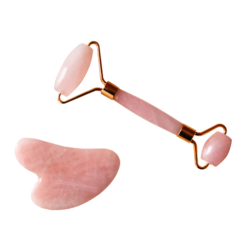 Gua Sha Rosé Quartz Roller