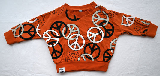 Sweater - Peace - Orange