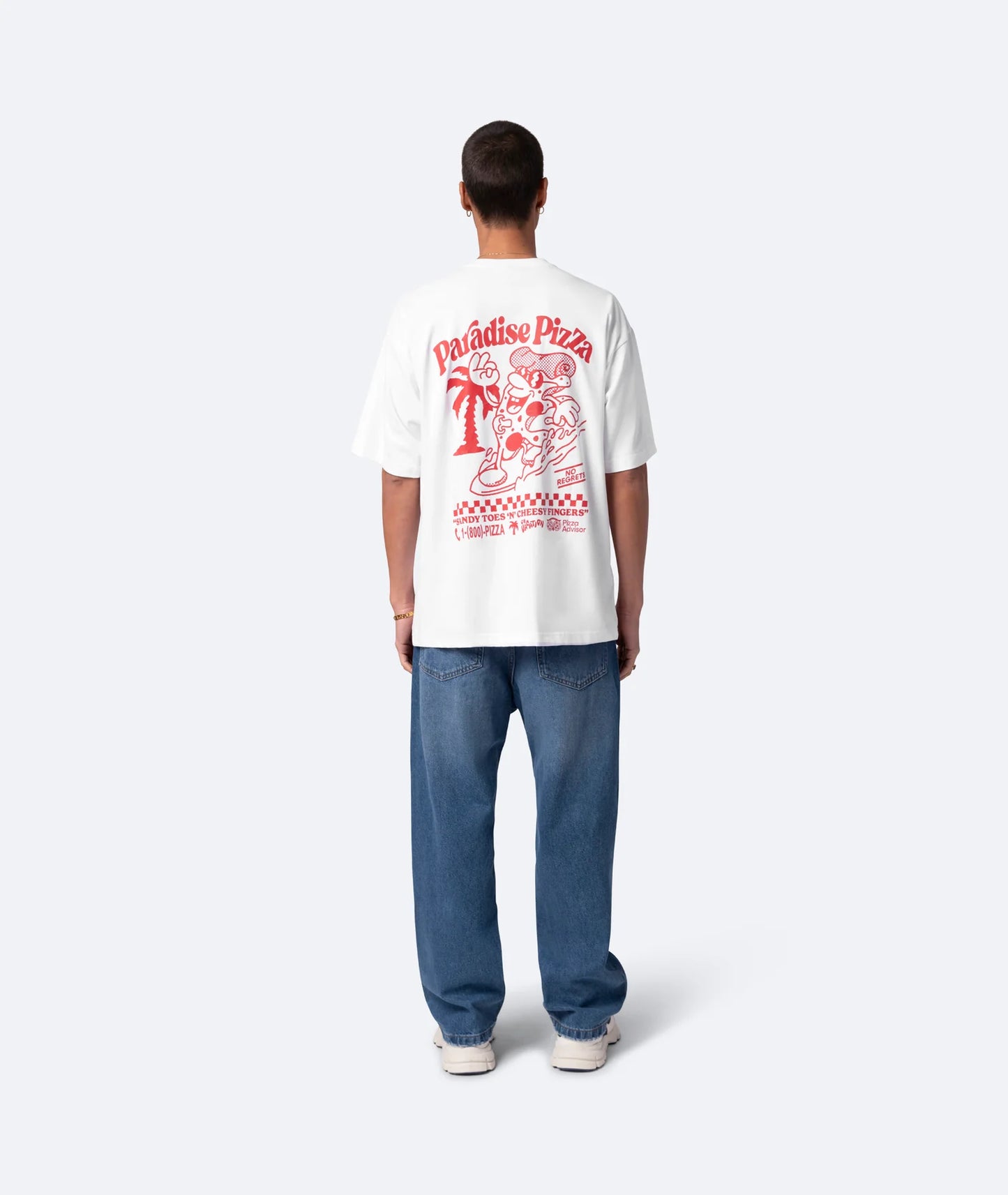 Paradise Pizza T-Shirt - White