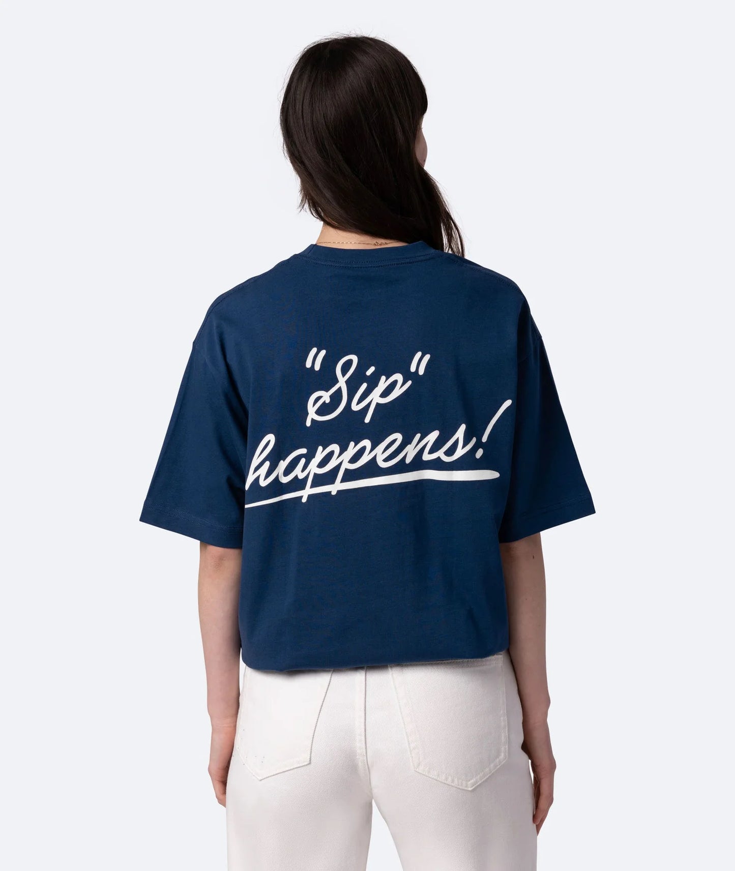 Sip Happens T-Shirt - Navy