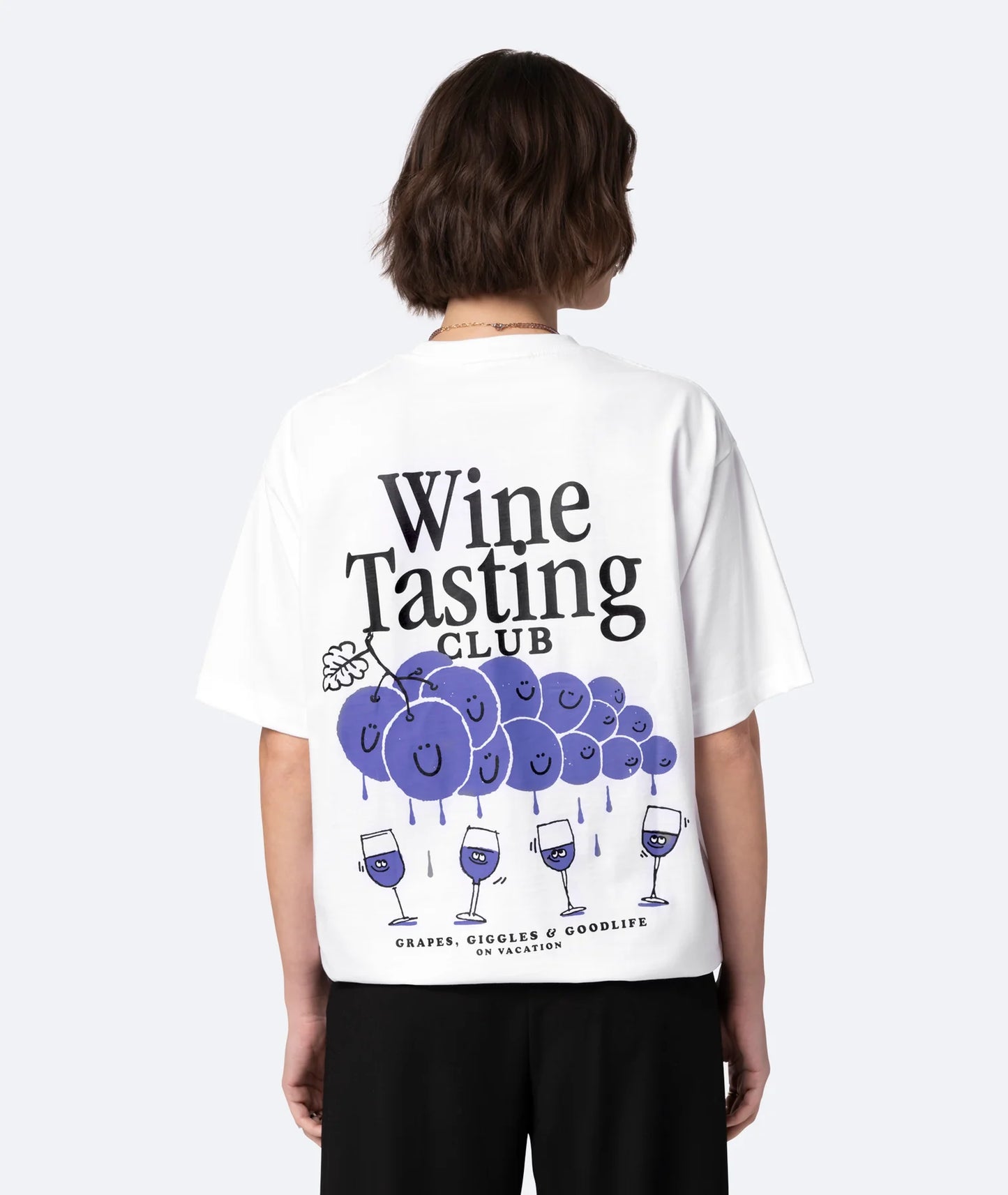 Wine Tasting T-Shirt - White