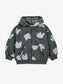 The Elephant All Over Zipped - Hoodie