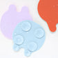 Grippi Non-Slip Bath Buddies - Jellyfish 8Pcs - Blue/Orange