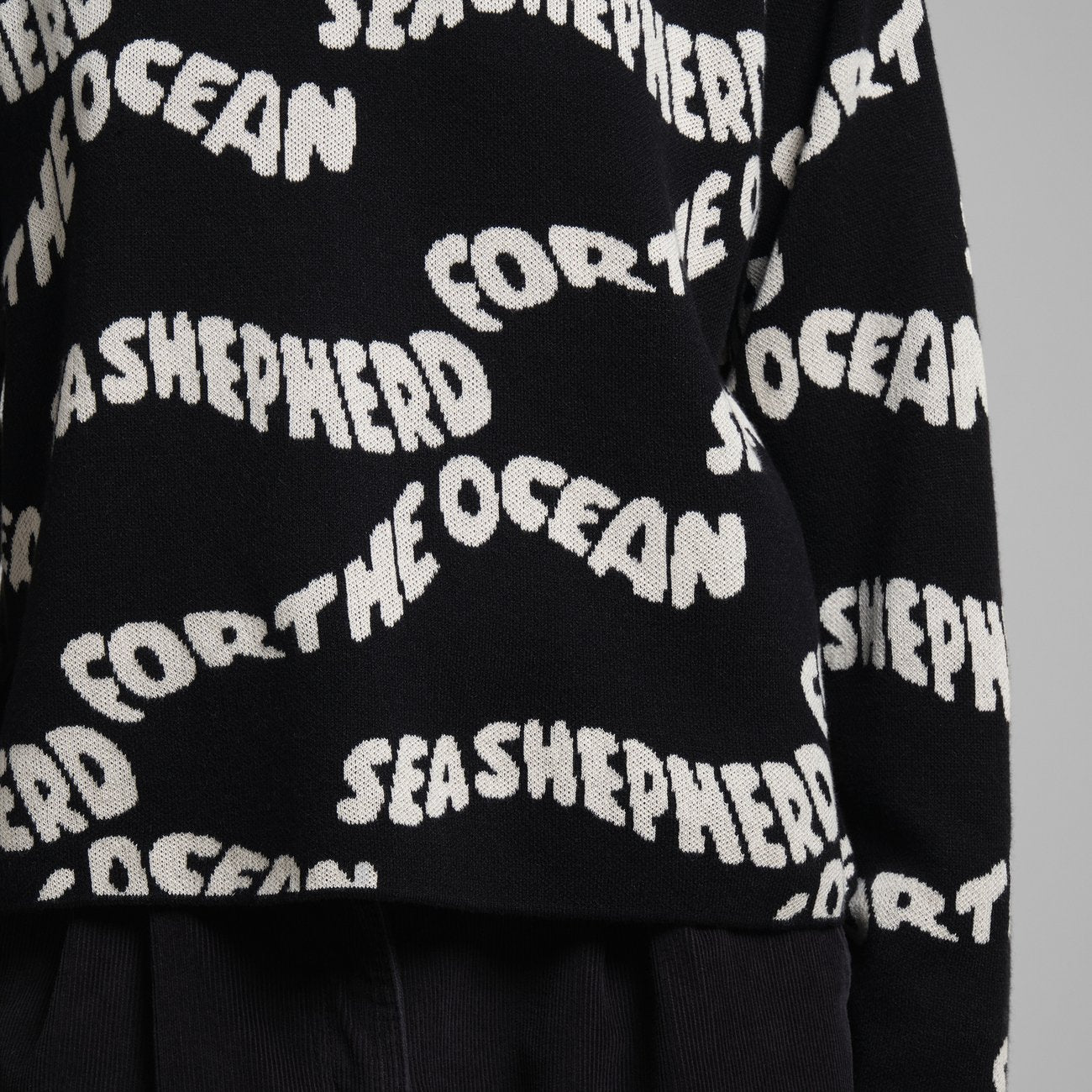 Sweater Limhamn - For The Ocean - Black - Sea Shepherd