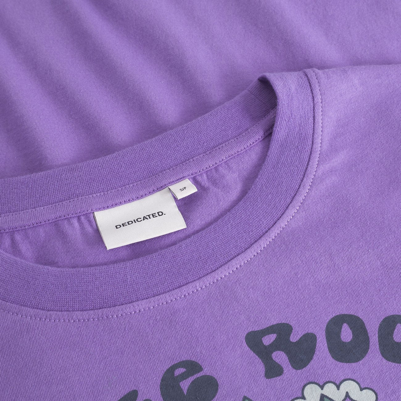 T-Shirt - Vadstena - Make Room - Paisley Purple