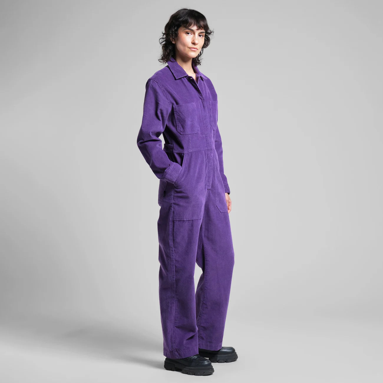 Overall Docksta - Corduroy - Picasso Purple