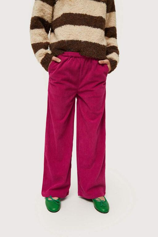 Fuchsia corduroy pants - 43M/11400