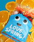 Love Spring - Vegan Organic Fruit Gums - 100Gr