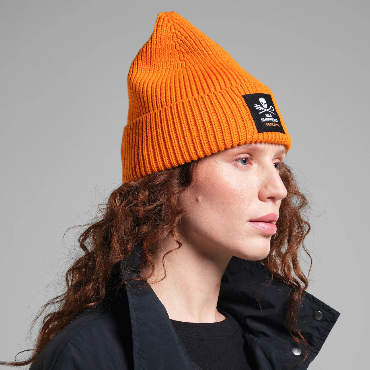 Beanie Hemavan - Jolly Patch - Safety Orange - Sea Shepherd