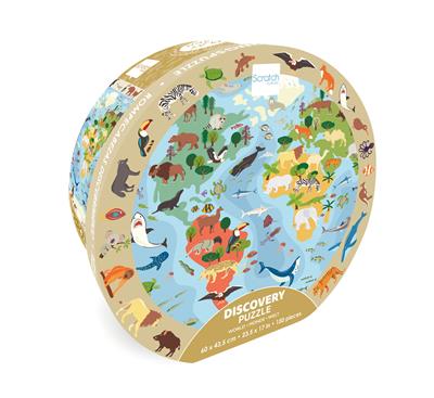 Puzzle 150 pcs: Discovery - WERELD
