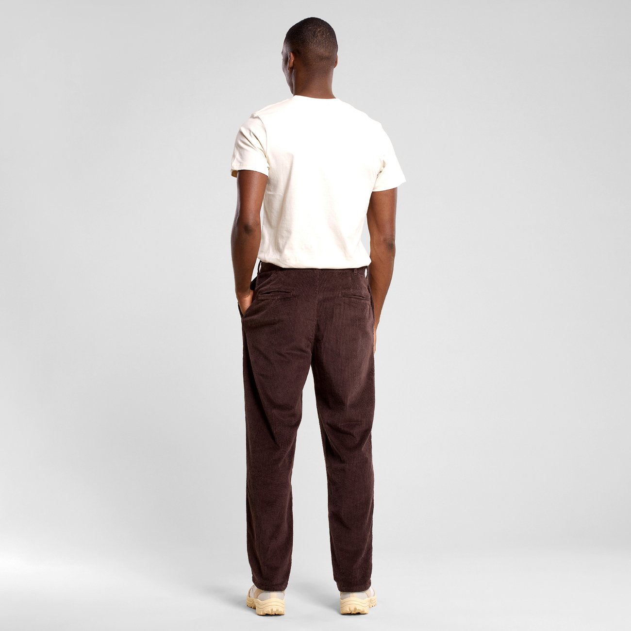 Pants Sollentuna Corduroy - Coffee Brown