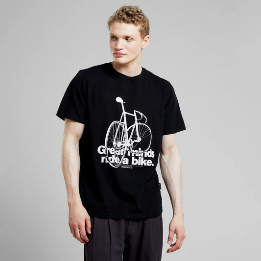 T-shirt Stockholm bike mind black