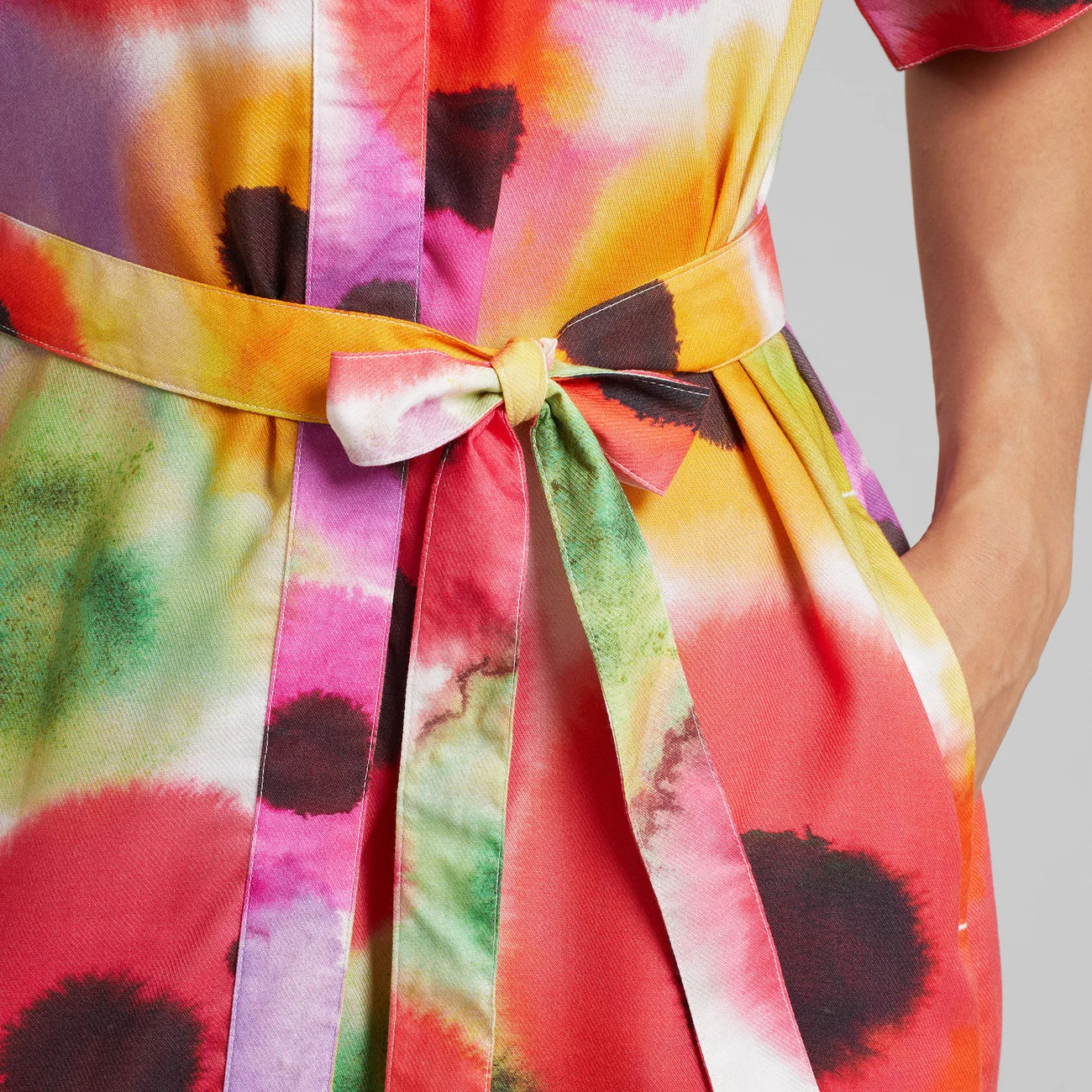 Dress Kallvik Abstract Floral Multi Color