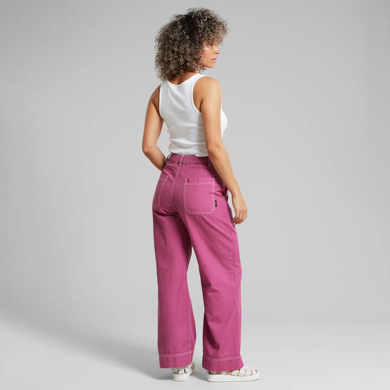 Workwear Pants Vara Canvas Violet Purple