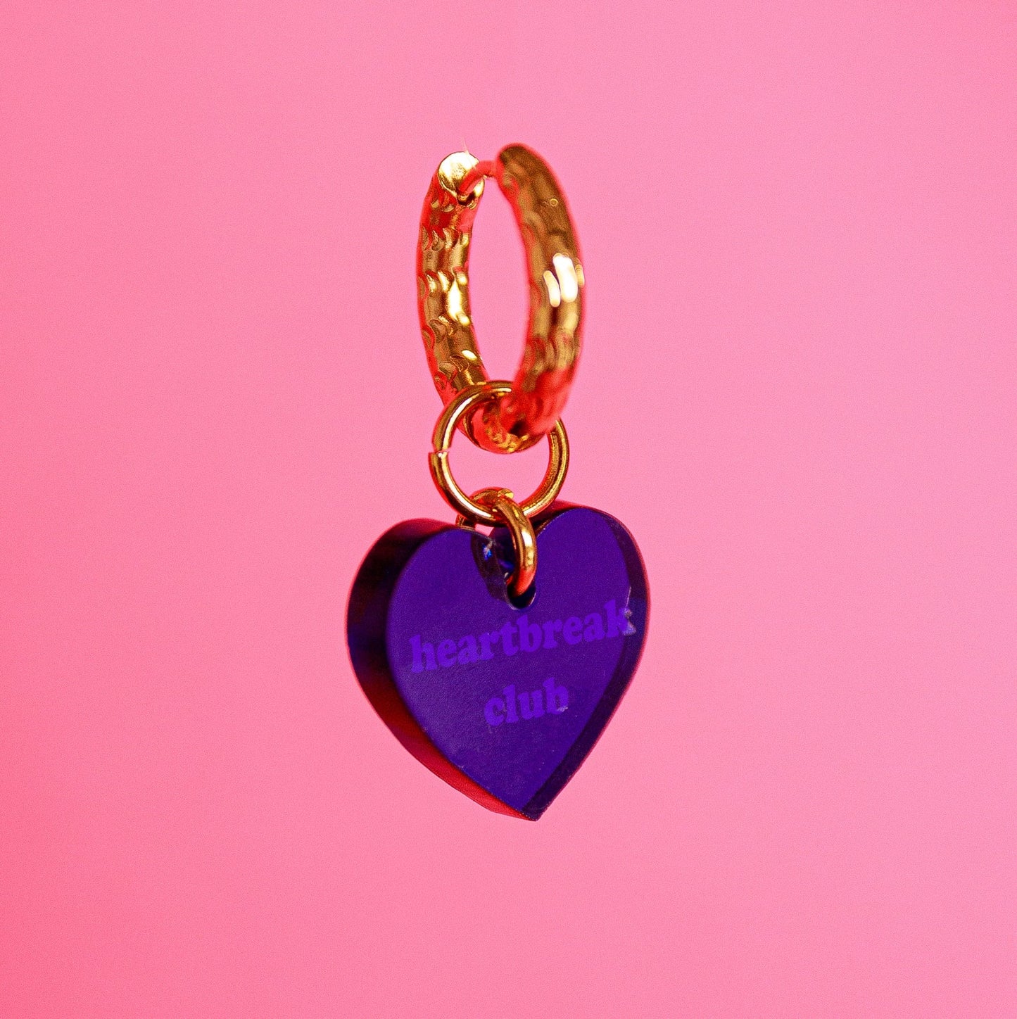 Plexi Hoop - Heart "Heartbreak Club"