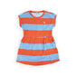 Stripes red/blue - regular fit dress