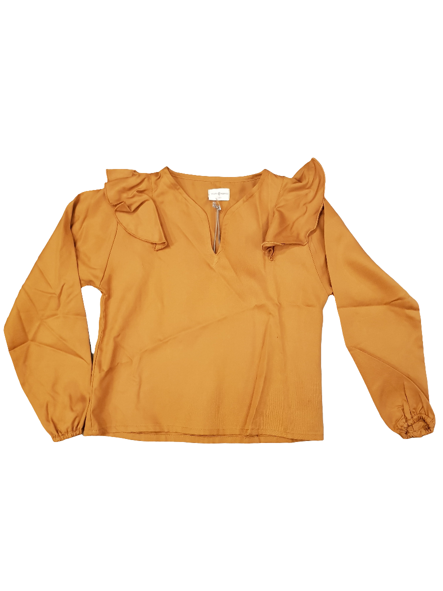 Shirt Pico - Ten Mustard