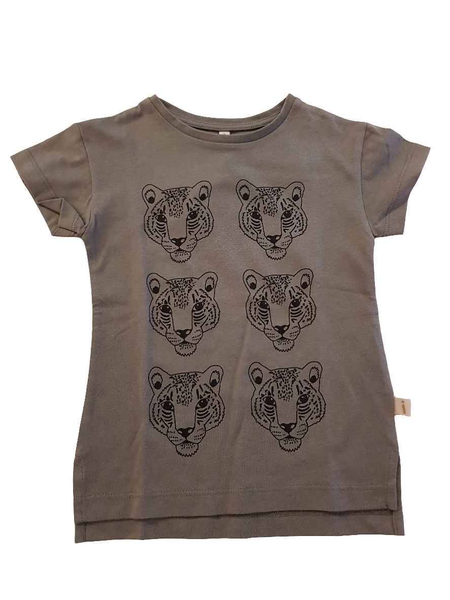 Charcoal Leopard T-Shirt