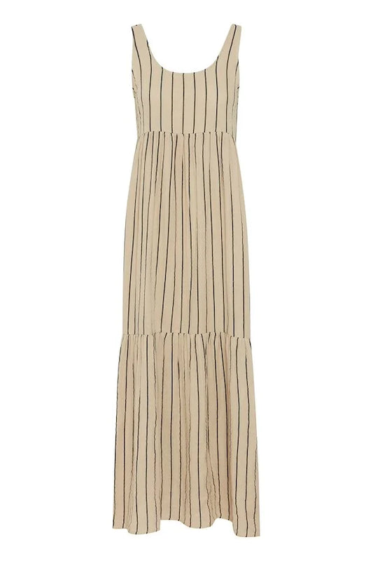 Iafoxa - Striped maxi dress