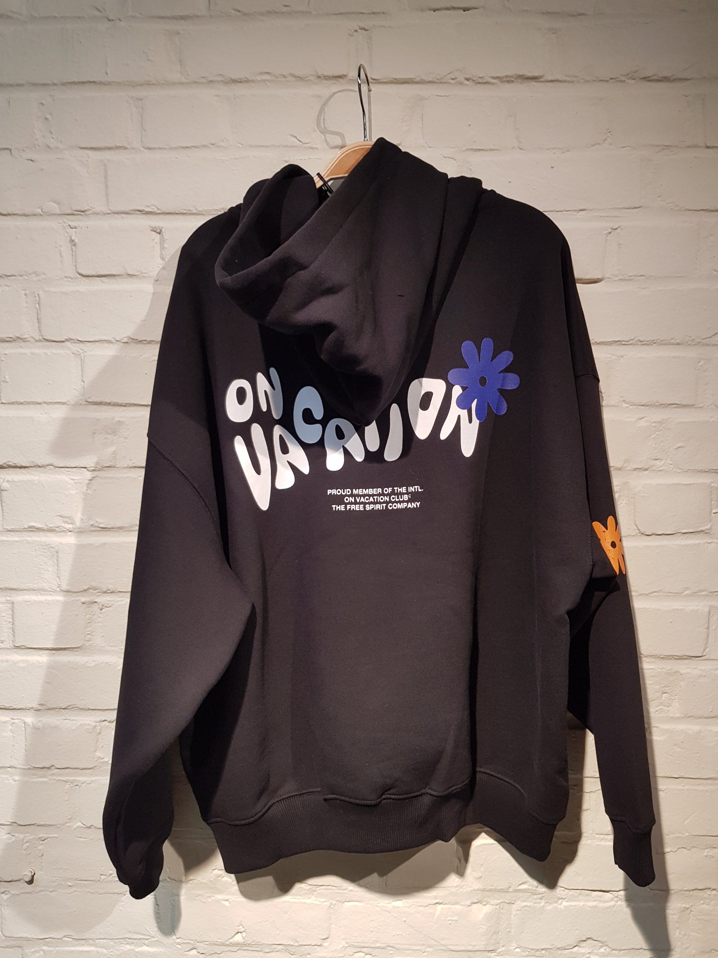 Patch Hoodie - Black