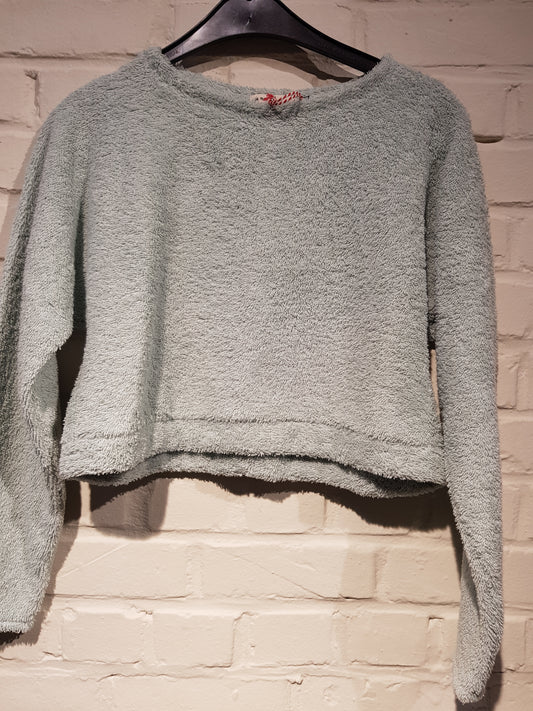 Cropped - Sweat Bubba - Dusty Blue