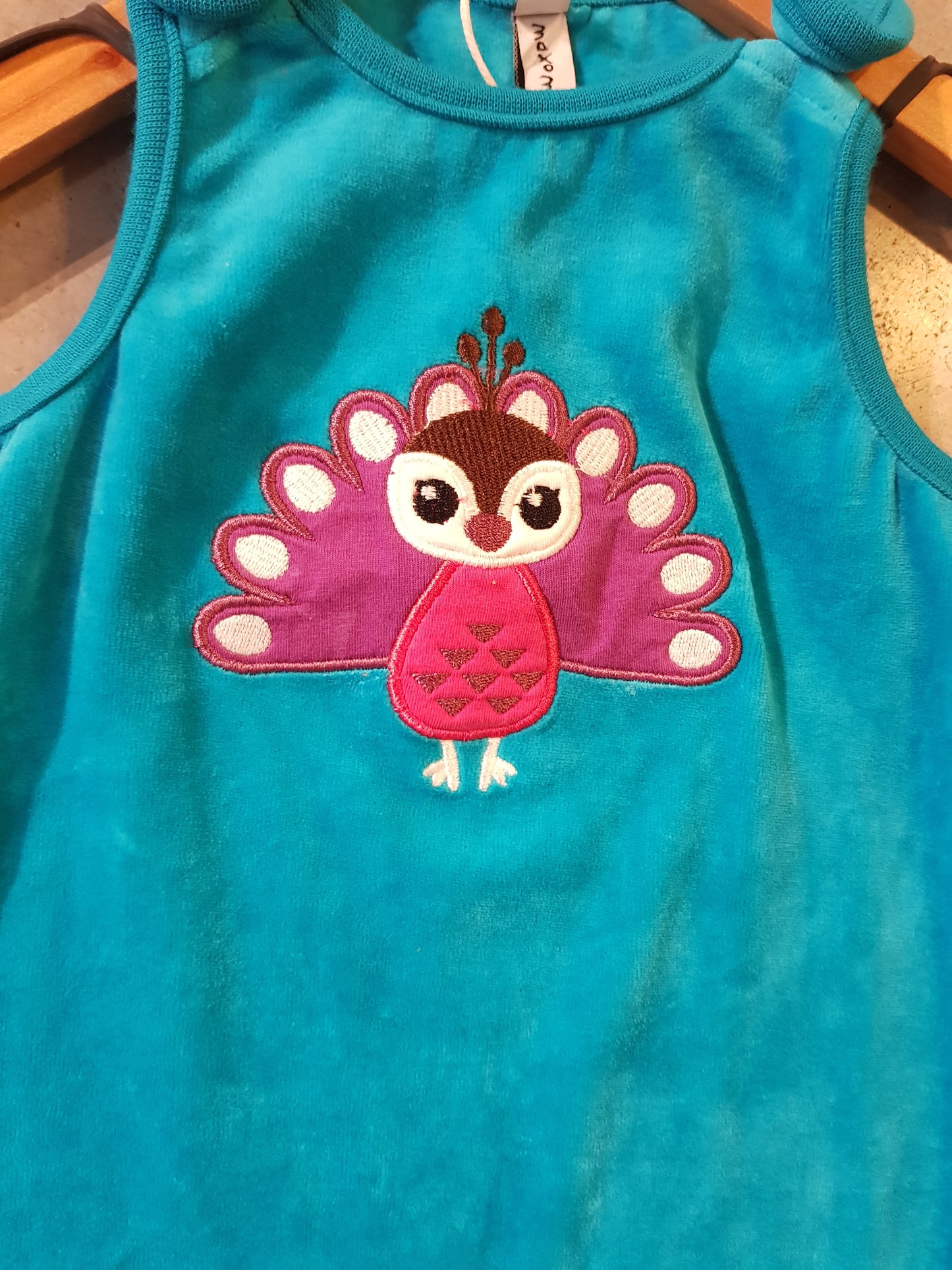 Playsuit Embroid - Peacock