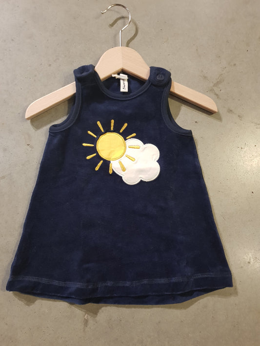 Dress Embroid - Sky