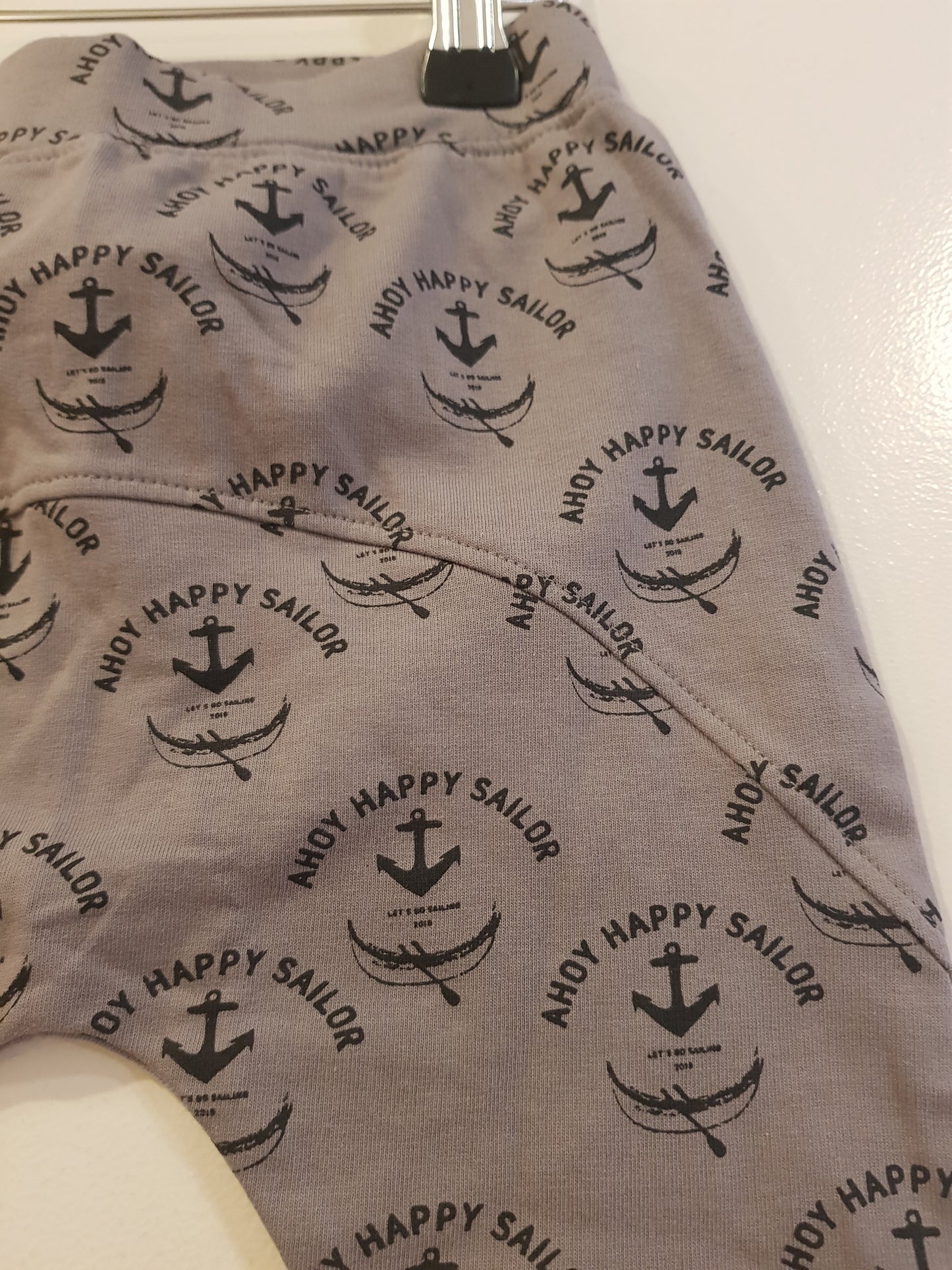 Happy Sailor Lucas - Baby Pants - Dark Grey