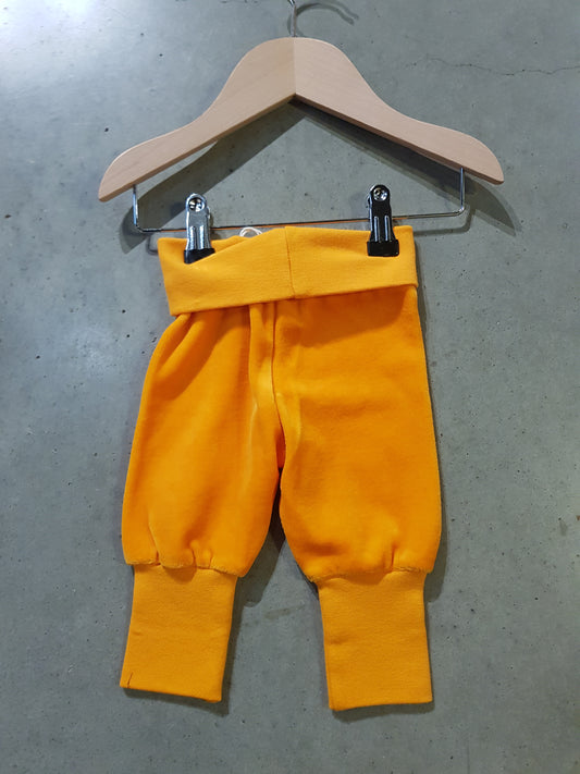 Baby Pants - Velour - Orange