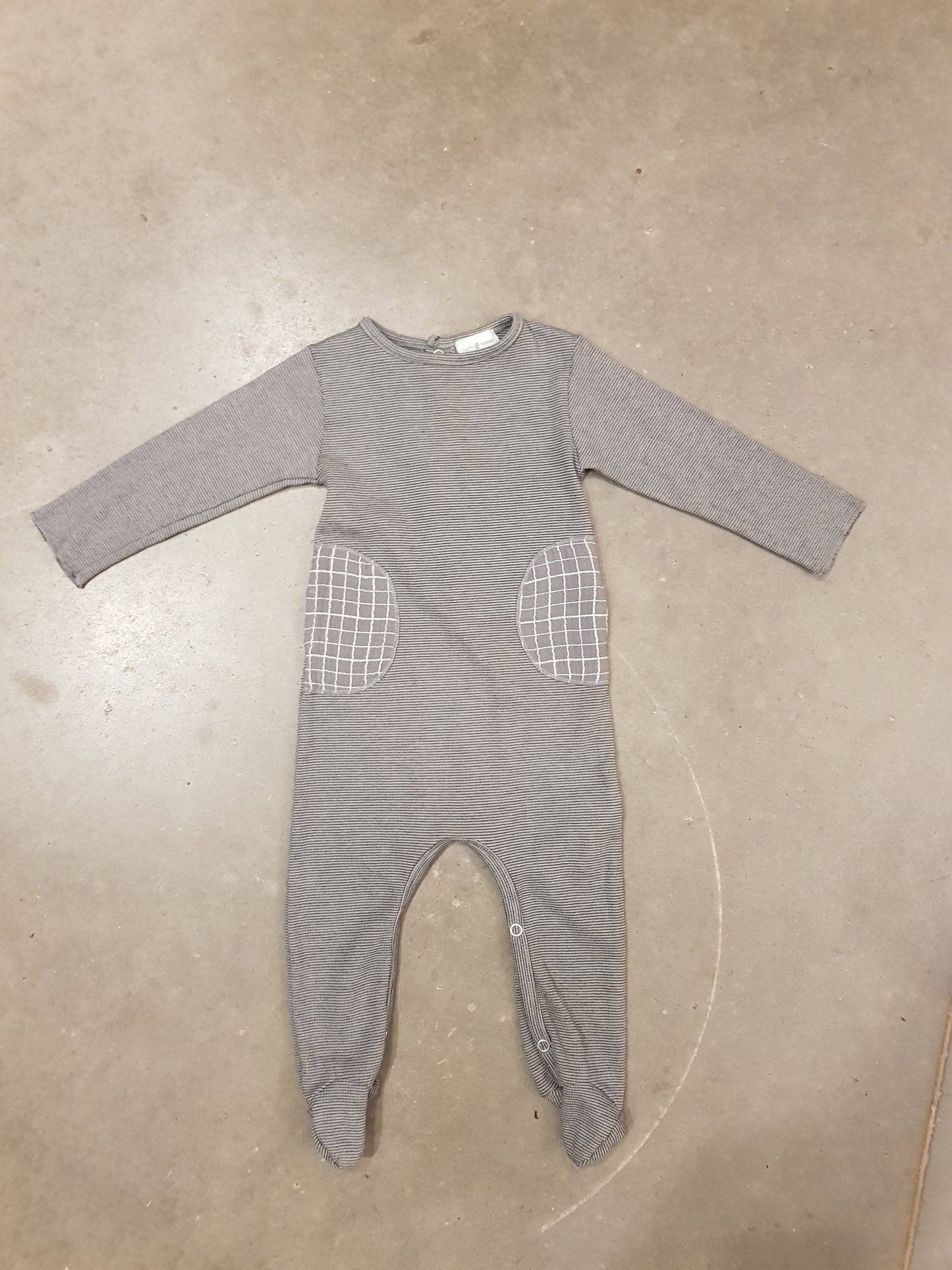 Romper Pica - Mini Grey