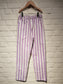 W19-221 - Pants - Stripe - Lila