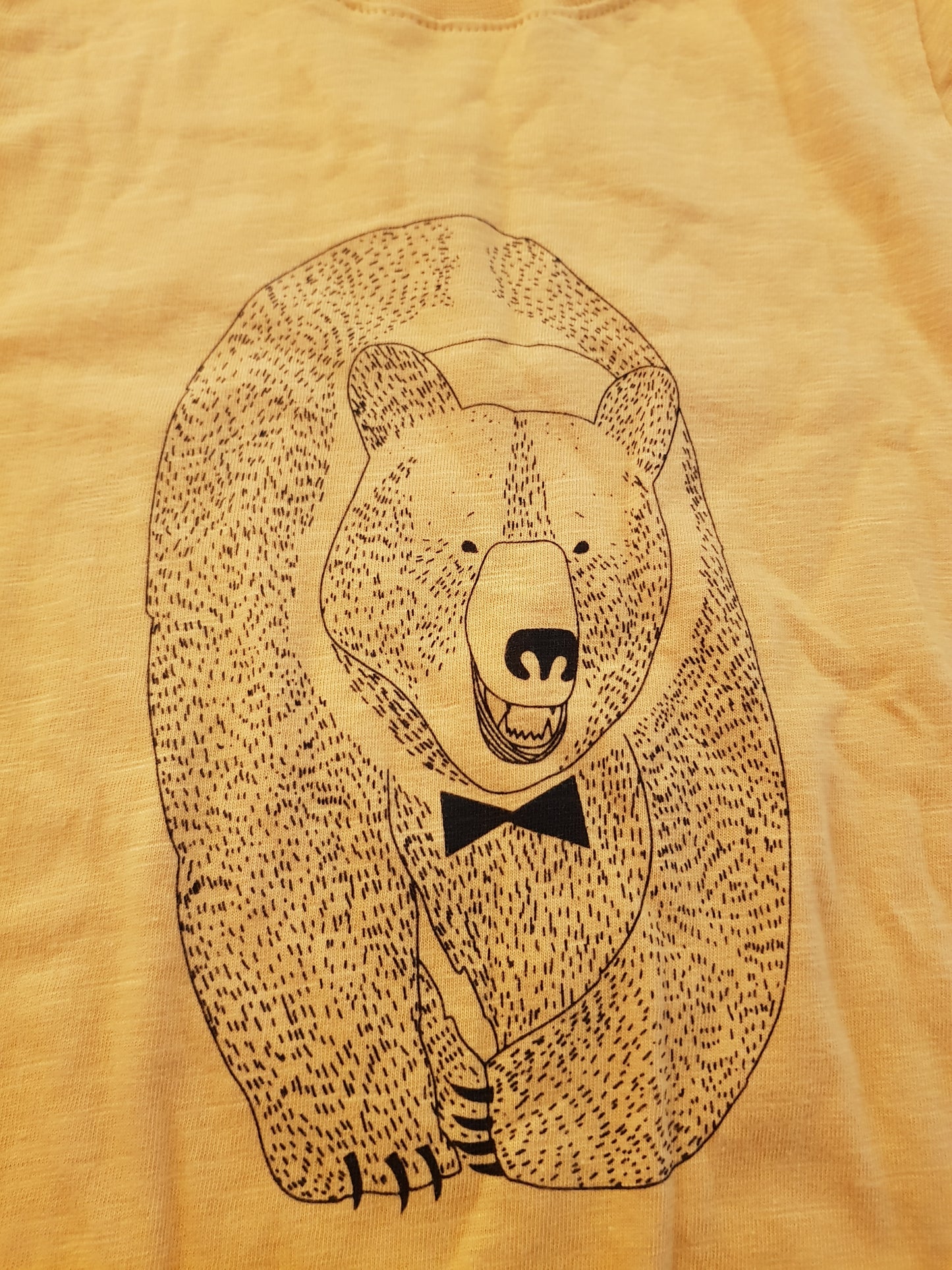 Tshirt Bear - Min. Yellow